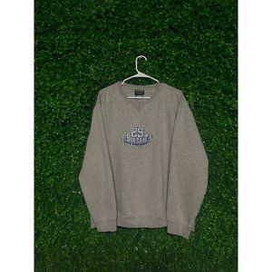 Vintage NCAA Big East 25th Anniversary Pullover Crewneck, Adult Mens Large